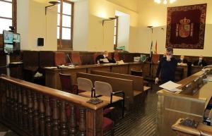 La sala donde se ha celebrado el juicio. 