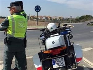 Puesto de control en una carretera. 