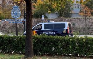 Foto de archivo de un furgón policial.