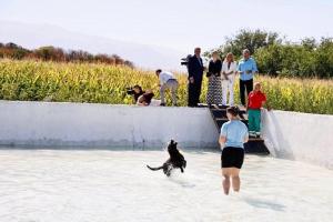 Inauguración del centro de bienestar animal, en septiembre de 2024, clausurado a finales de marzo.