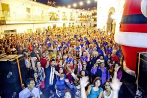 Celebración de la Nochevieja de Bérchules, en una imagen de archivo. 