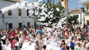 Fiesta de la espuma.