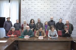 Presentación del acto alternativo y el manifiesto 2 de enero.