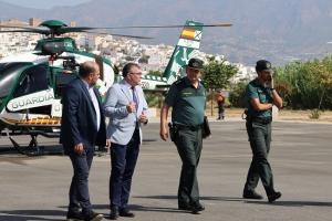 Presentación del operativo de la Guardia Civil en Salobreña.