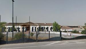 Entrada del Centro Hípico de Granada.