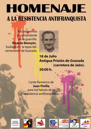 El homenaje se celebrará en la antigua prisión provincial.
