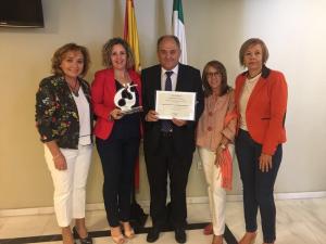El alcalde ha recibido el premio en un acto celebrado en Córdoba.