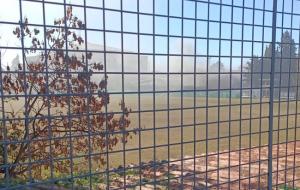 Imagen en la que se puede observar el humo en las instalaciones.