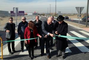 Inauguración del nuevo vial de acceso al parque Albán desde la vega. 