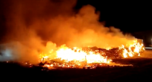 Incendio en Romilla. 
