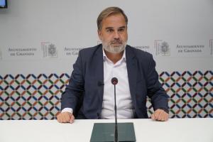 Jacobo Calvo, este martes en rueda de prensa.