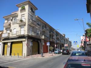 Calle Jardines, en Armilla, donde ocurrieron los hechos.