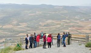 Mirador del Padre Ferrer, en la Sierra del Manar (Padul). 