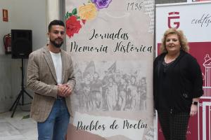 Presentación de las Jornadas memorialistas en Moclín.