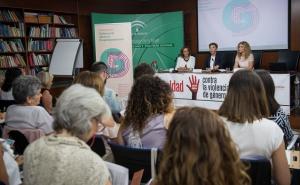 Un momento de las jornadas en el Instituto Andaluz de la Mujer.