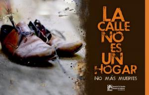 Campaña 'La calle no es un hogar'.