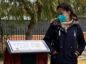 Al acto asistieron el padre y la hija de Ana María. 