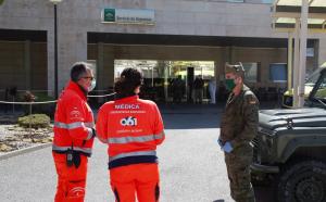 La Legión, este domingo en Motril. 