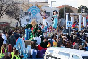 Detalle de la Cabalgata de Reyes de Maracena.