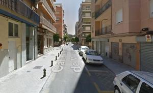 La mujer fue encerrada en un local de la calle Marqués de Mondéjar. 