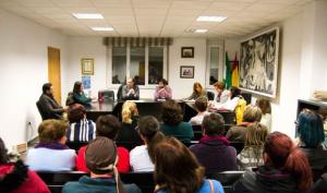 Reunión de la recién creada plataforma de afectados por los cortes de luz.