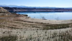 El embalse del Negratín, el mayor de la provincia, acumula ya muchos meses a solo al 20% de su capacidad. 