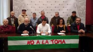 Presentación de los actos alternativos a la Toma.