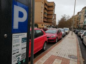 Zona regulada en la Avenida Don Bosco.