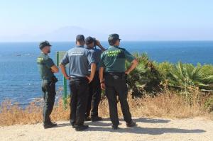 Imagen de archivo de una patrulla de Guardia Civil y Gendarmería Marroquí.