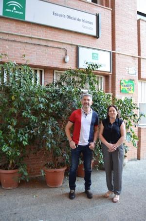 María del Carmen Pérez y José Luis Pedregosa. 