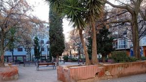 La asociación reclama la rehabilitación integral de la Plaza de la Unidad. 