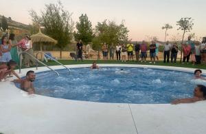 La nueva piscina de hidroterapia, estrenada este fin de semana. 