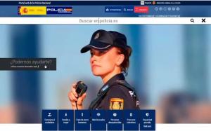 Captura de pantalla sobre el plan de digitalización de la Policía Nacional. 
