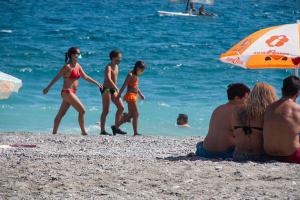 Imagen de Playa Granada esta semana.