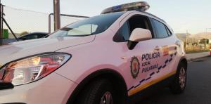 Vehículo de la Policía Local de Pulianas.