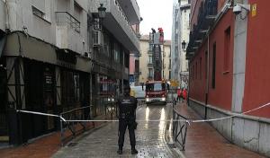 Intervención de Policía Local y Bomberos en San Matías. 