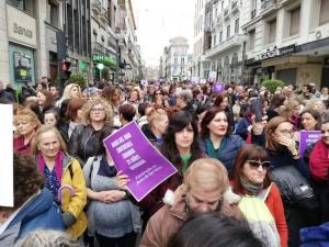 Unidas y unidos contra la violencia machista.