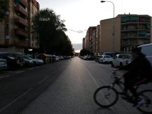 Una calle del Zaídin.