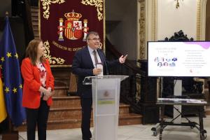 José Antonio Montilla y Remedios Sánchez, este lunes.