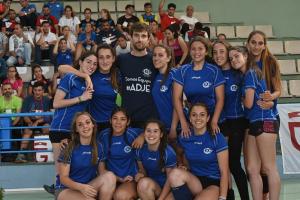 Uno de los equipos ganadores de los juegos provinciales. 