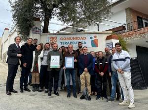 Proyecto Hombre recibe la certificación en su Comunidad Terapéutica de Huétor Santillán.