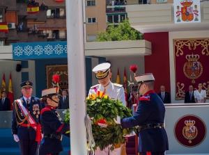 El Rey en el día de las Fuerzas Armadas en Granada.