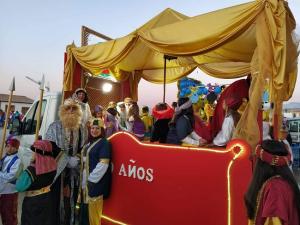 Imagen de archivo de la cabalgata zubiense.