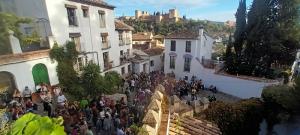 Panorámica de la celebración este sábado.