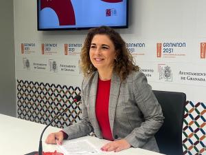 Raquel Ruz, en rueda de prensa. 