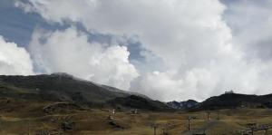 Imagen de Sierra Nevada, esta tarde.