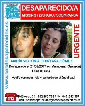 Perfil de la mujer que se busca en SOS Desaparecidos.