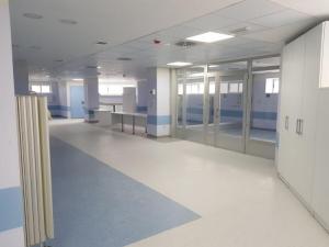 Interior del nuevo Hospital de Rehabilitación y Traumatología.