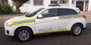 Vehículo policial de Salobreña.