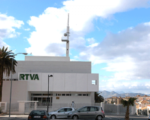 Sede de la RTVA en Granada, en Bola de Oro.